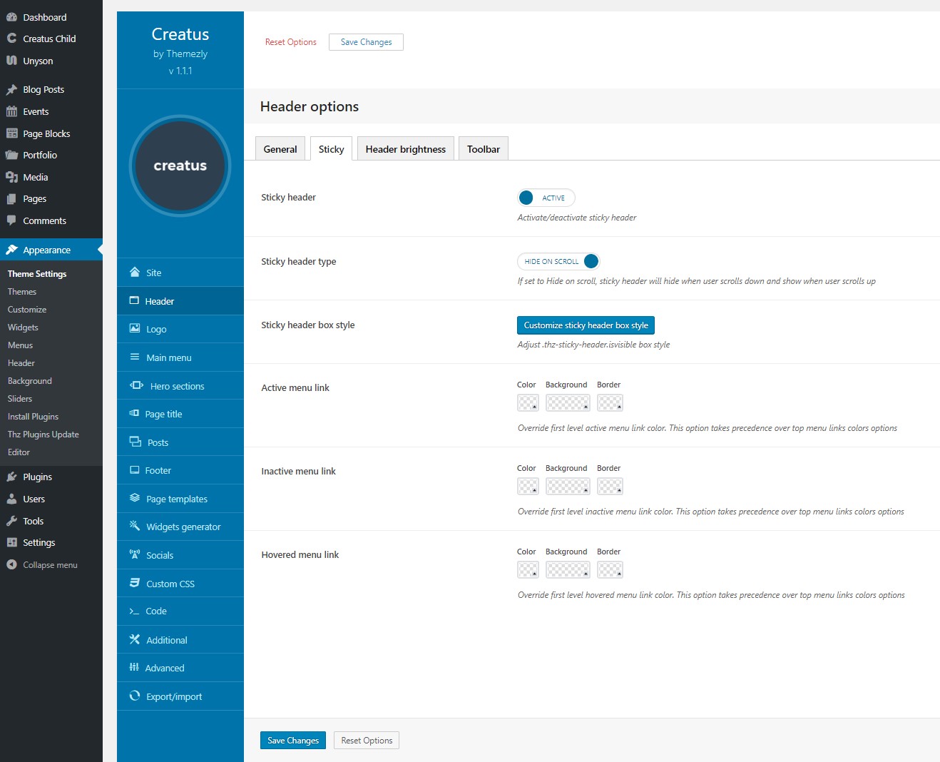 Header Language Option Design Header options | Themezly™