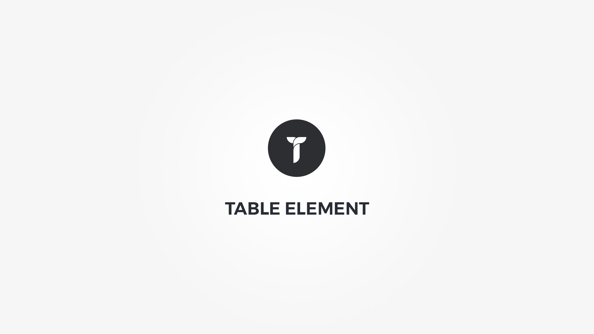 Creatus WordPress Theme Table Element