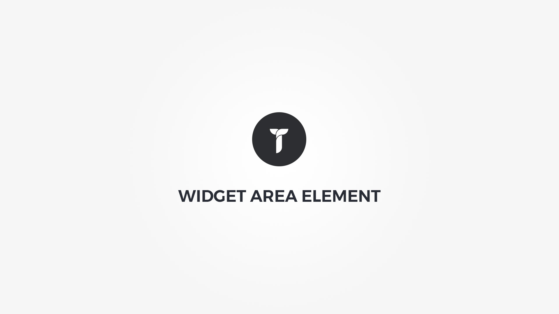 Creatus WordPress Theme Widget Area Element